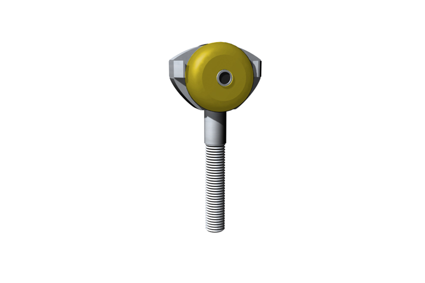ST-40 awning roller with thread screw